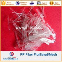 Polypropylene PP Mesh Fibrillated Fiber for Cement 25mm 38mm 50mm